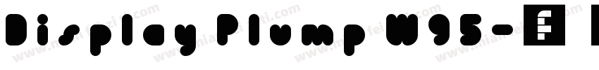 Display Plump W95字体转换